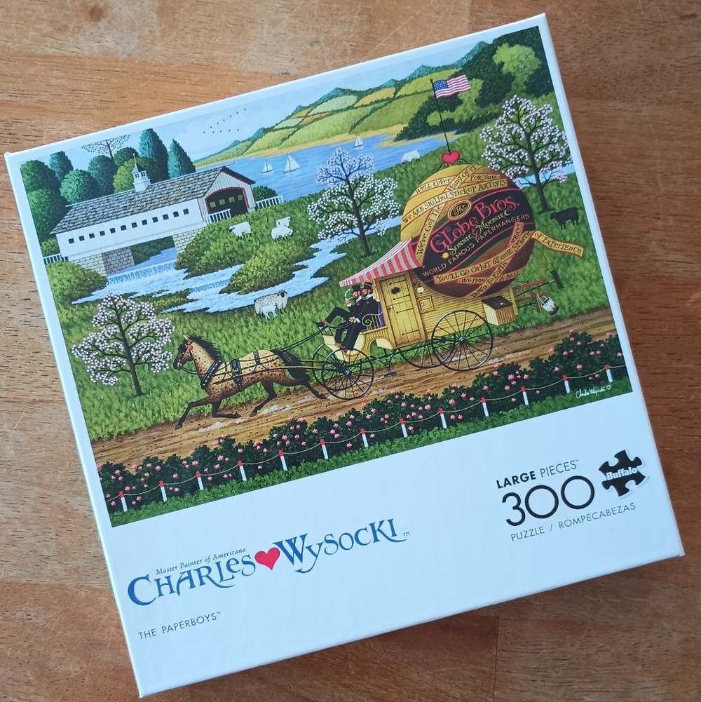 Charles Wysocki Puzzle - 300 Pieces - Picture 3 of 4